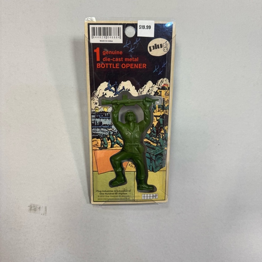 🪖 Army Man Bottle Opener - Green - Picture 2 of 2